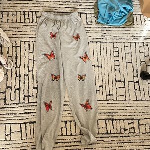 Butterfly sweats